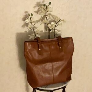 Vera Bradley Brown Tote Bag with Classic Design